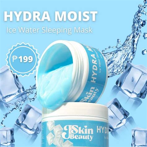 Jskin Hydra Moist Ice Water Sleeping Mask Shopee Philippines