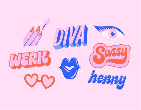 Snapchat Stickers | Behance