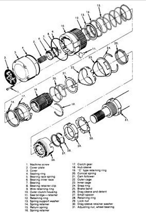 DIAGRAM Ford Bronco Manual Locking Hub Diagram MYDIAGRAM ONLINE