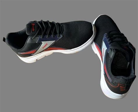 Men Black Sports Shoes Size India Uk At Rs Pair In Jaipur