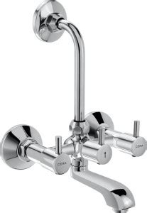 CERA By Cera F2002401 Wall Mixer With Bend Pipe For Overhead Shower