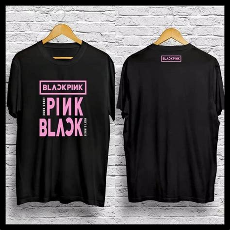 Jual Kaos Baju Tshirt Blackpink Kpop Distro Combed S Pria Wanita