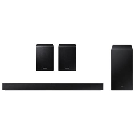 Samsung Hw Q A Powered Sound Bar And Wireless Subwoofer System With