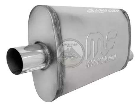 Resonador Muffler Magnaflow Pulg Acero Auto Camioneta Cuotas Sin