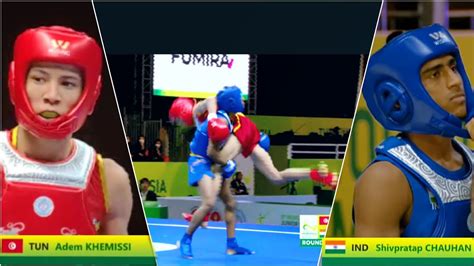 Adem Vs Shivpratap 52kg Round Of 16 In 8th World Junior Wushu