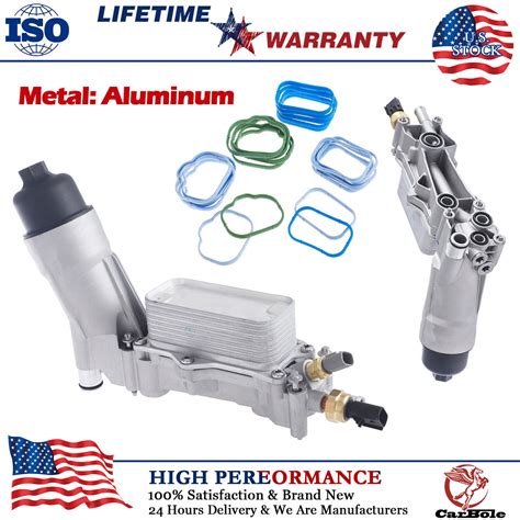 Upgraded Aluminum Housing Oil Filter Assembly For Jeep Dodge