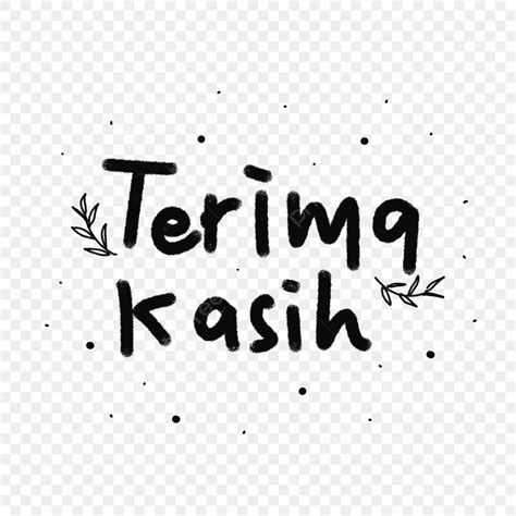 Terima Kasih Terima Kasih Terima Kasih Indonesia Tulisan Png Transparan Clipart Dan File Psd