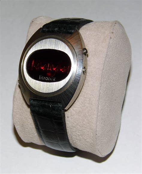 Vintage Litronix Red LED Watch With Original Band Joe Haupt Flickr