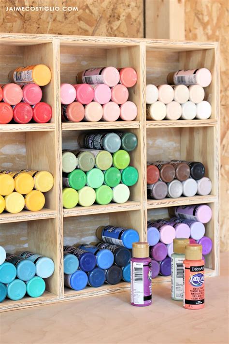 Craftaholics Anonymous Craft Paint Storage Ideas