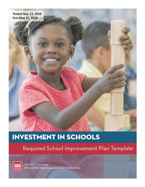 Pdf Required School Improvement Plan Templateschool Improvement