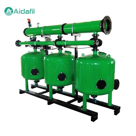 Agricultural Irrigation Water Pretreatment Automatic Disc Filter