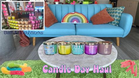 BBW Candle Day Haul Bath Bodyworks YouTube