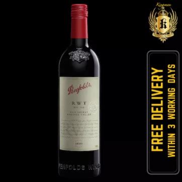 Penfolds Rwt Bin Barossa Valley Shiraz Wine Ml Food Drinks