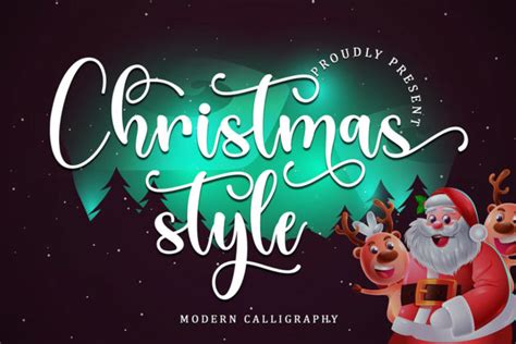 Christmas Style Calligraphy Font - Free Download