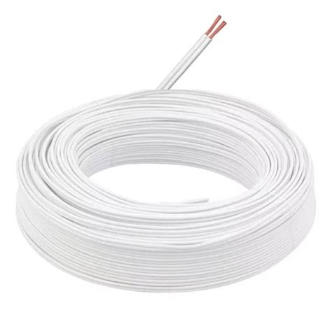 Cabo De Alarme Paralelo Flexível 26 Awg Branco 100m Telecam MercadoLivre