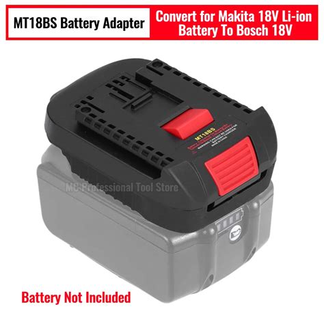 Adaptador Convertidor De Bater A De Iones De Litio MT18BS Para Makita