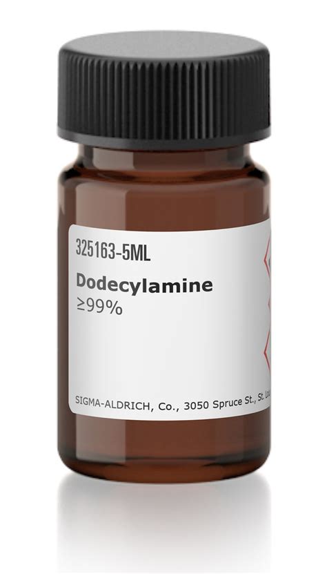 Dodecylamine 99 325163 5ML SIGMA ALDRICH SLS