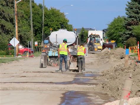 Part Of Barkman Ave Will Temporarily Be A One Way Due To Construction