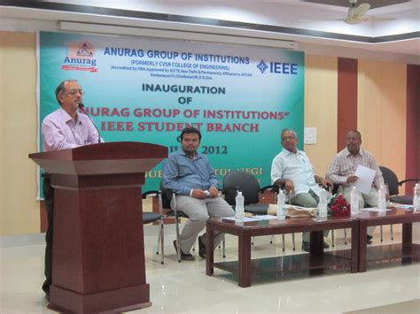 IEEE-STUDENT BRANCH - Anurag Group of Institutions 