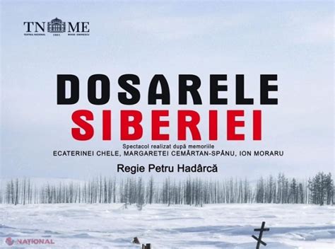 Turneul MEMORIEI Spectacolul Document Dosarele Siberiei Prezentat