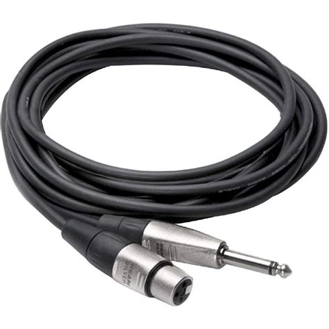 Hosa Technology Hxp 003 Unbalanced 14 Ts Male To 3 Pin Xlr Female