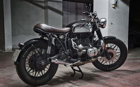 Cafe Racer Pasión Bmw R100 Brat Style Shine by Motorecyclos