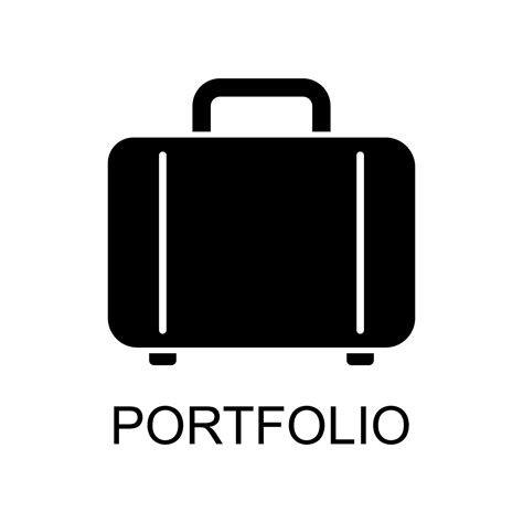 portfolio vector icon 22763701 Vector Art at Vecteezy