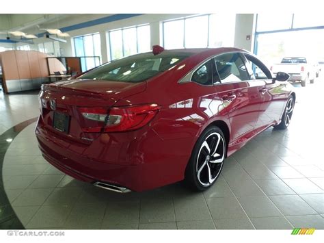 2020 Radiant Red Metallic Honda Accord Sport Sedan 135898580 Photo 5