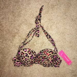 Xhilaration Swim Sexy Cheetah Print Bikini Top Push Up Poshmark