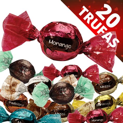 Trufas Cacau Show Recheio Cremoso G Cada Sabores A Escolher