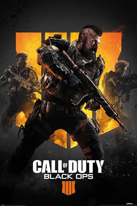 Call Of Duty Black Ops Nomad Key Art Wall Poster X 34