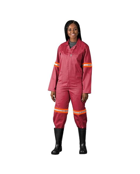 Trade Polycotton Conti Suit ORANGE Reflective Arms Legs ZDI