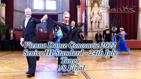 Vienna Dance Concourse Senior Iii Standard Tango Wdsf