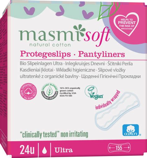 Masmi Ultra Thin Panty Liners 24 Pcs Ecco Verde Online Shop