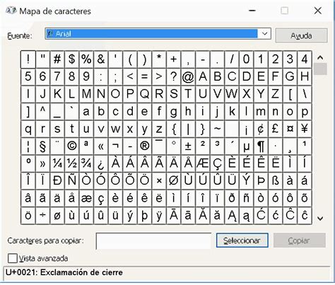 El Mapa De Caracteres De Windows Buscar Tutorial