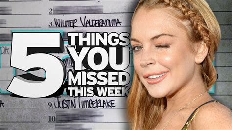 Lindsay Lohan S Sex List 5 Things You Missed This Week YouTube