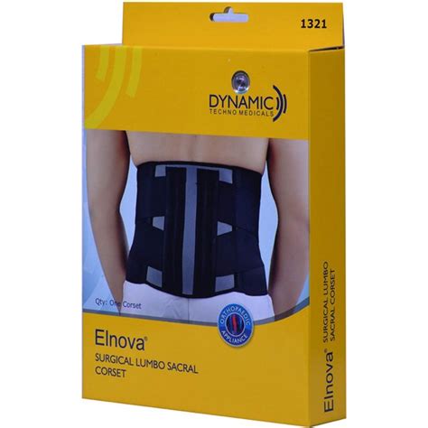 Elnova Surgical Lumbo Sacral Corset Shopee Malaysia