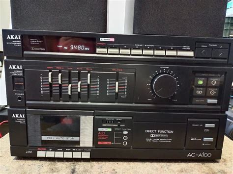 AKAI AC A100 mgf rádio eqalizer bedny Aukro