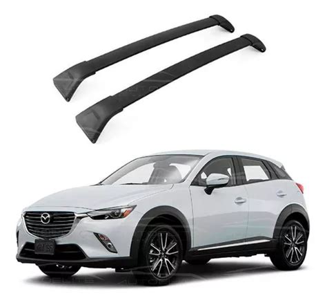 Barras Portaequipaje Mazda Cx3 2016 Aluminio Transversales