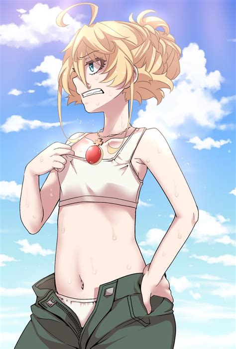 Tanya Degurechaff Youjo Senki Drawn By Hal Goshujinomocha Danbooru