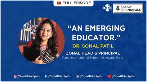 Full Episode Dr Sonal Patil Zonal Head And Principal Rahul