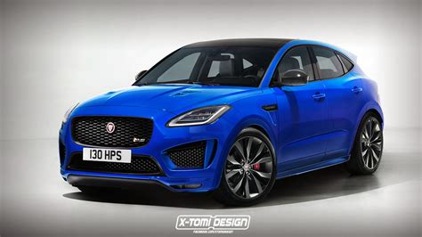 Un Premier Rendu De La Jaguar E Pace Svr