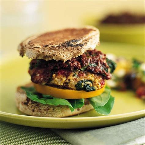 Mediterranean Burgers Recipe Eatingwell