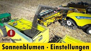 Erntetipps Sonnenblumen Teil Einstellung M Hdresch Doovi