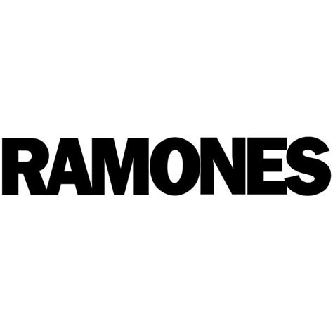 Sticker Ramones Logo | MuralDecal.com