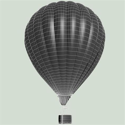 Hot Air Balloon D Model