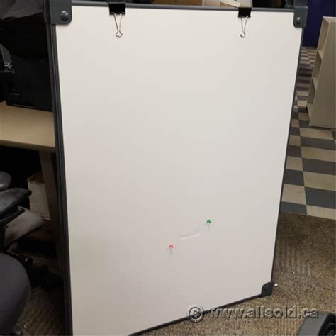 Sliding Whiteboard Wall Mount Rack w/ Whiteboards - Allsold.ca - Buy & Sell Used Office ...