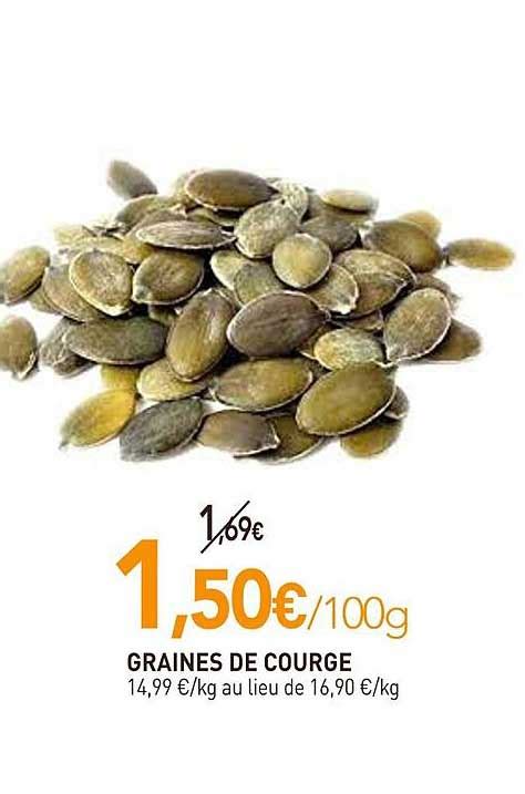 Promo Graines De Courge Chez Natur O Icatalogue Fr