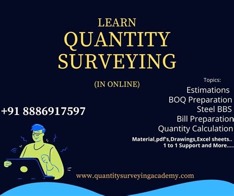 Quantitysurveyingcourseonline Quantity Surveying Academy