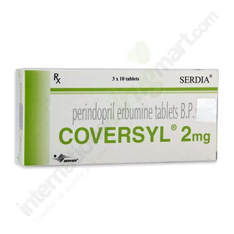 Buy Perindopril Erbumine 2mg Tablets Online IDM